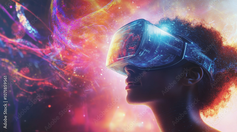 Poster experience the future with intuitive technology. interfaces are changing how we interact, making eve