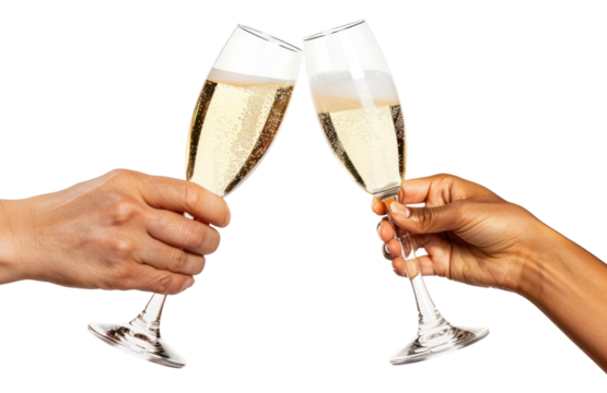 PNG Hands toasting champagne glasses wine celebration celebratory.