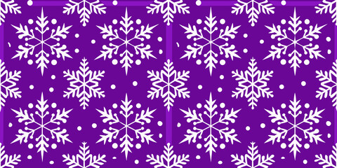 A festive paper adorned with snowflake pattern.