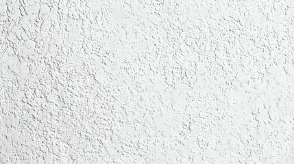 Obraz premium Close-Up Texture of a White Stucco Wall with a Rough and Uneven Surface, Ideal for Background or Design Elements