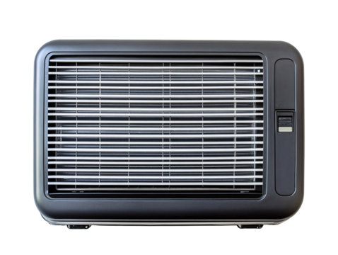 a black rectangular object with a white background