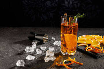 Aperol Cocktail im Glas