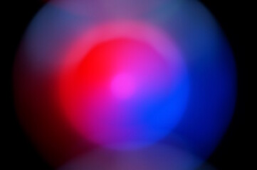 Abstract colored background. A circle of light.