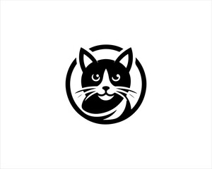 cat with a smile