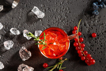 Aperol Cocktail im Glas