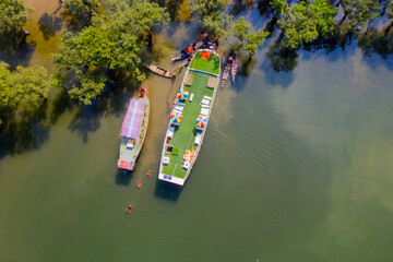 SCENIC RIVER CRUISE AT TANGUAR HOUR, SYLHET, BANGLADESH