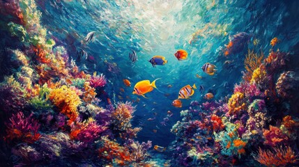 Vibrant Underwater Paradise