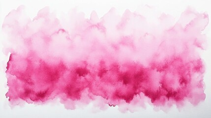 Fototapeta premium Soft pink watercolor texture with gradient hues for artistic backgrounds or designs.