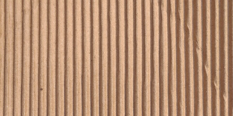 Cardboard sheet texture background, pattern of brown kraft paper with vintage style.