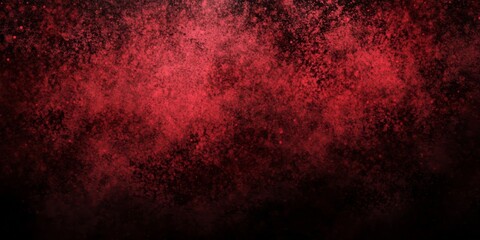 Abstract Dark Red Gradient Background Texture with Grainy Noise for Poster, Banner, Header Design