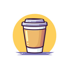 cup of coffee with milk