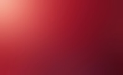 Maroon solid empty plain background with soft light from top corner.