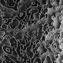 Organic abstract texture with detailed 3d noise displacement planet surface