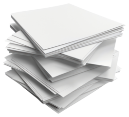 PNG A stack of white paper sheets text.