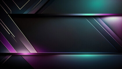 Fototapeta premium Abstract Geometric Background with Purple and