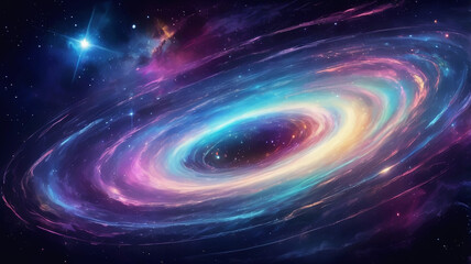 Obraz premium Holographic background