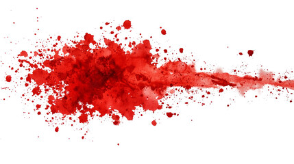 Obraz premium Abstract Red Splashes 