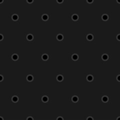 Seamless pattern circles on a dark background