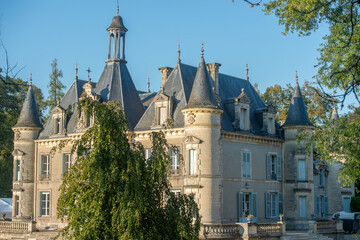 Fototapeta premium Château de Thillombois dans la Meuse, en Lorraine. 