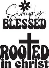 Christian SVG T shirt Design Template