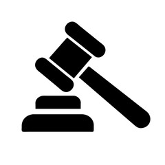 Judge Hammer Icon