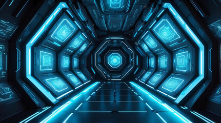 Fototapeta premium HiTechBackgrounds, FuturisticDesigns, DigitalTechVisuals, ModernTechGraphics 