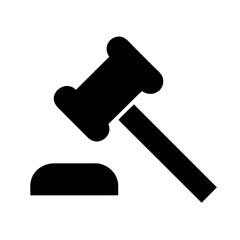 Judge Hammer Icon