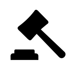 Judge Hammer Icon