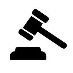 Judge Hammer Icon