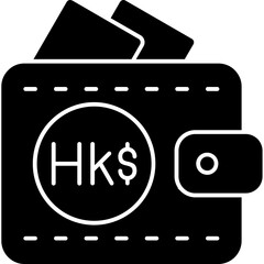 Hong Kong Dollar Icon