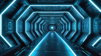 Obraz premium HiTechBackgrounds, FuturisticDesigns, DigitalTechVisuals, ModernTechGraphics 