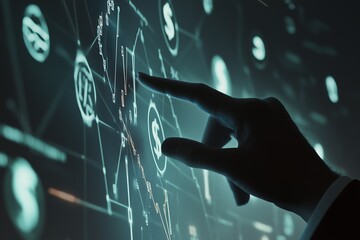  Interaction with digital financial interface