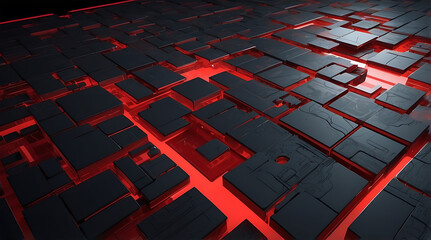 Fototapeta premium HiTechBackgrounds, FuturisticDesigns, DigitalTechVisuals, ModernTechGraphics 