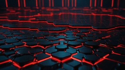 Obraz premium HiTechBackgrounds, FuturisticDesigns, DigitalTechVisuals, ModernTechGraphics 
