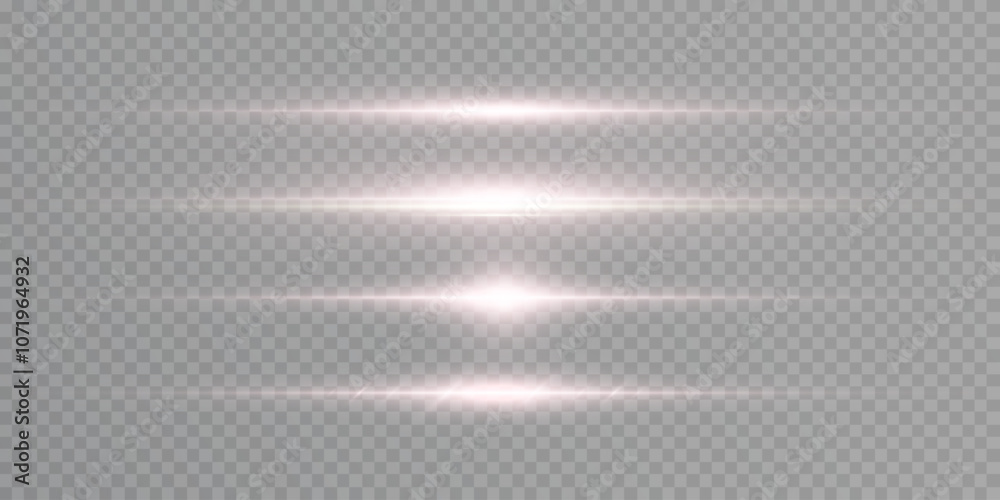 Poster light effect. abstract laser beams of light. vector illustration of yellow horizontal color. laser b