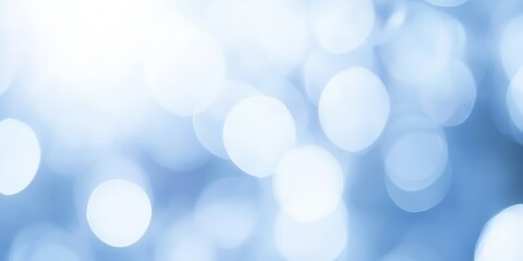Fototapeta premium Soft Blue Abstract Background with Blurred Light Effects Ideal for Presentations, Web Designs, and Creative Projects in a Calm Color Palette