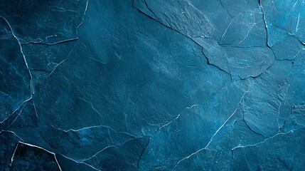 Obraz premium Abstract blue stone textured background image.