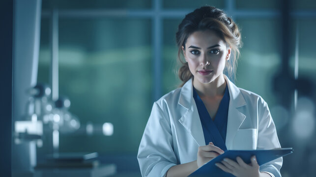 Medical Professional in Lab