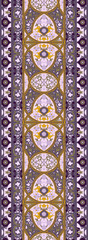 seamless beautiful wallpaper cards border design floral leaf vintage ornament Victorian geometric ethnic print paisley pattern