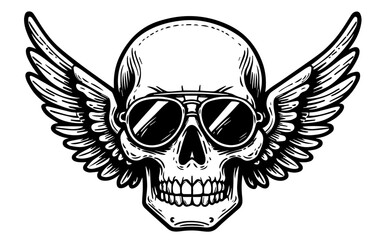 skull vector tattoo scary halloween monster