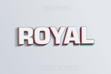 Royal 3D Text Effect