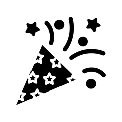 Confetti Vector Icon