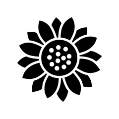 Sunflower Vector Icon