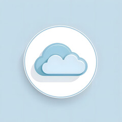 Fototapeta premium cloud computing icon