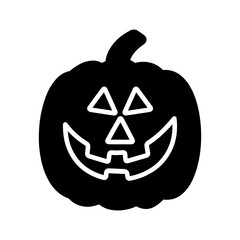 Jack-O-Lantern Vector Icon
