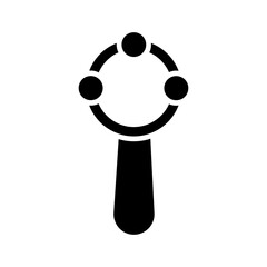 Fototapeta premium Rattles & Toys Vector Icon