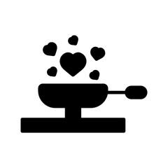 Cooking Love Vector Icon