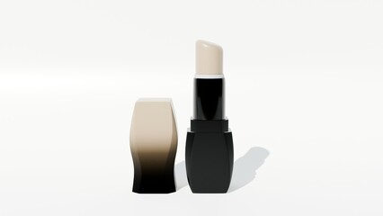 Obraz premium Collection of Various Color Lipsticks in Bold and Soft Shades, Cosmetic Beauty Product Display, Lipstick Swatches for Makeup, Fashion, and Beauty Design Projects