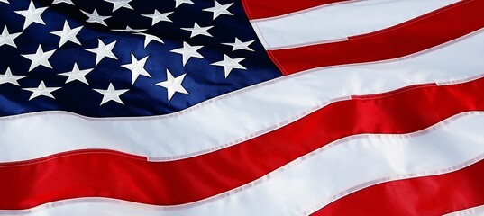 Obraz premium USA flag. American flag. American flag