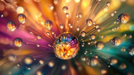 Water Droplets Macro Photography